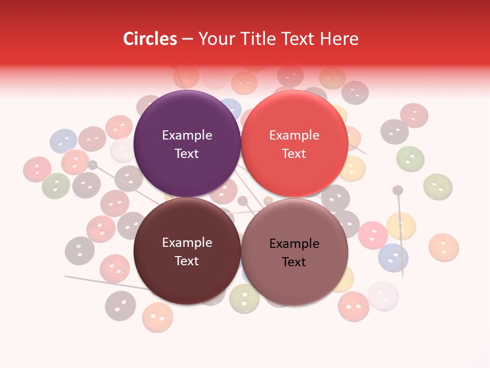 Bobbins Pool Colorful PowerPoint Template