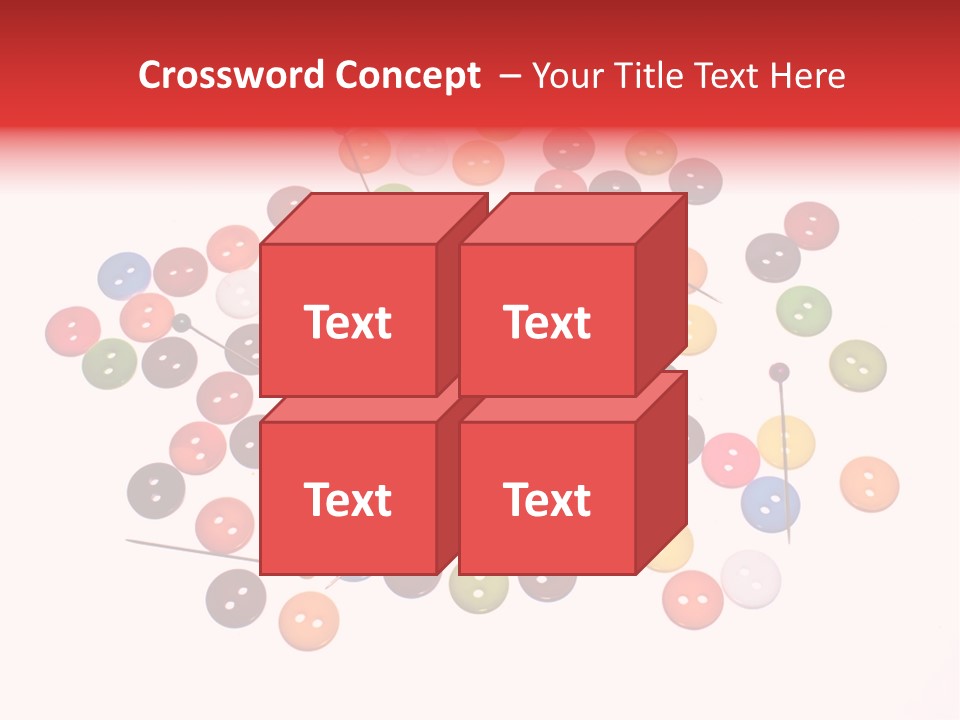 Bobbins Pool Colorful PowerPoint Template