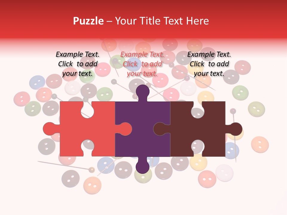 Bobbins Pool Colorful PowerPoint Template