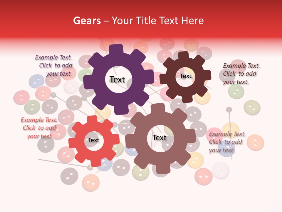 Bobbins Pool Colorful PowerPoint Template