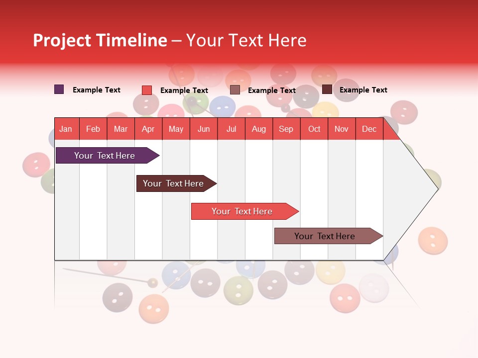 Bobbins Pool Colorful PowerPoint Template