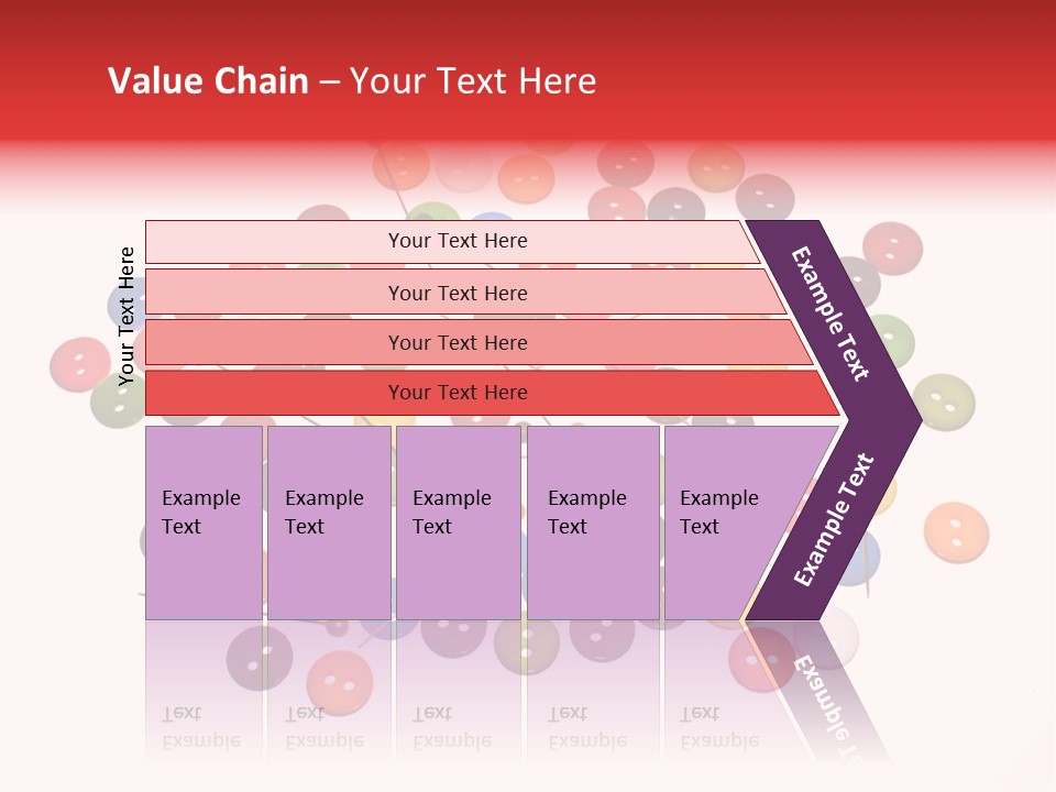 Bobbins Pool Colorful PowerPoint Template