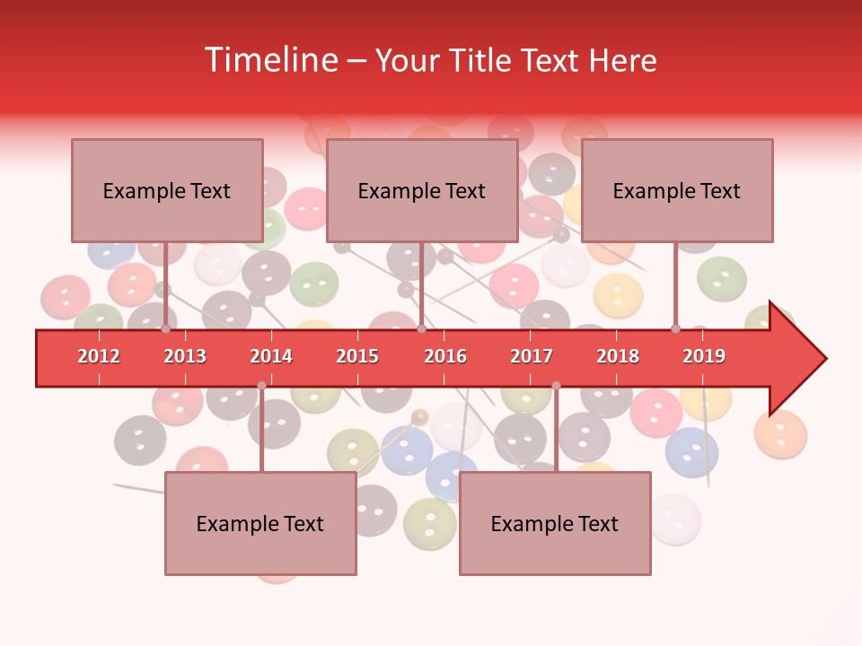 Bobbins Pool Colorful PowerPoint Template