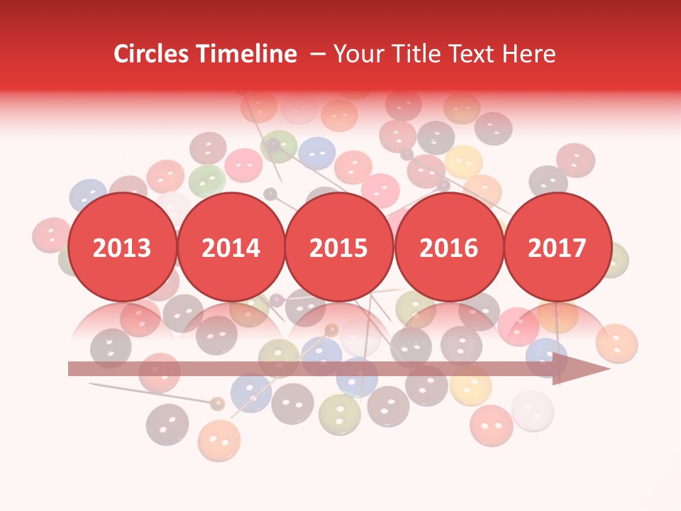 Bobbins Pool Colorful PowerPoint Template