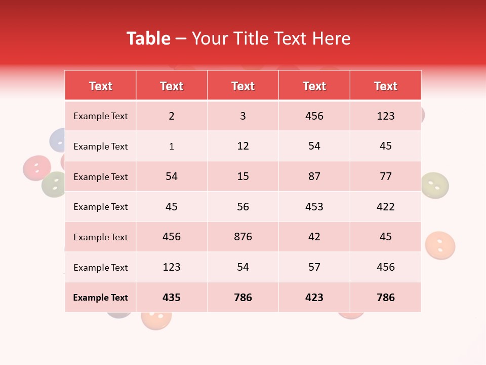 Bobbins Pool Colorful PowerPoint Template