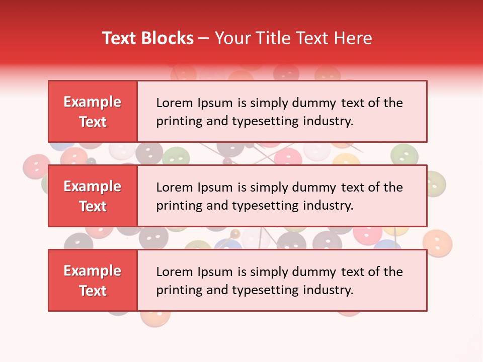 Bobbins Pool Colorful PowerPoint Template