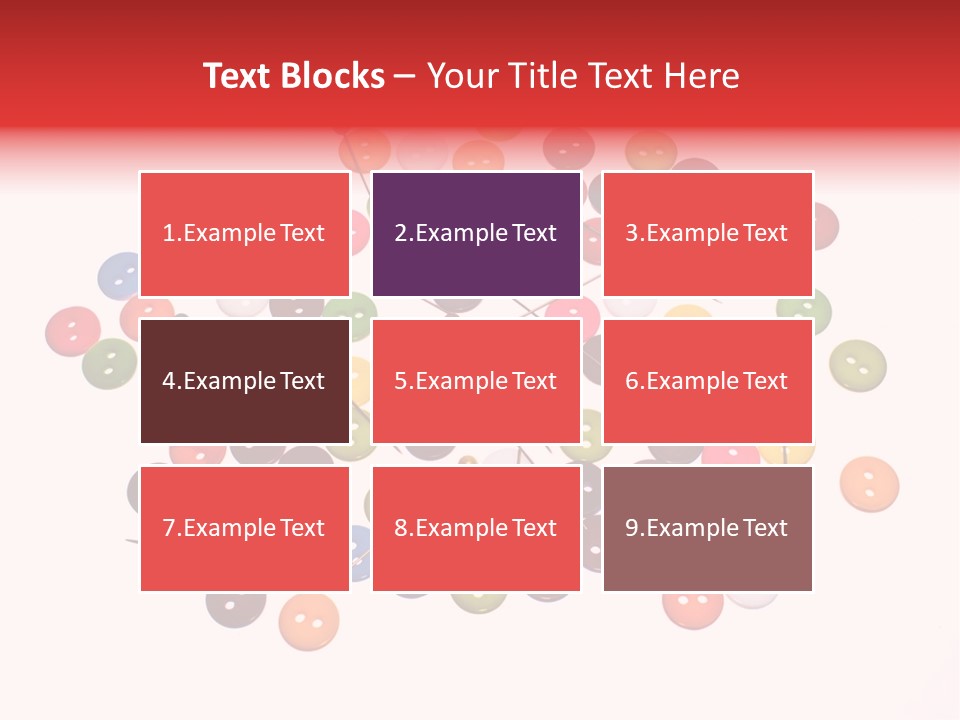 Bobbins Pool Colorful PowerPoint Template