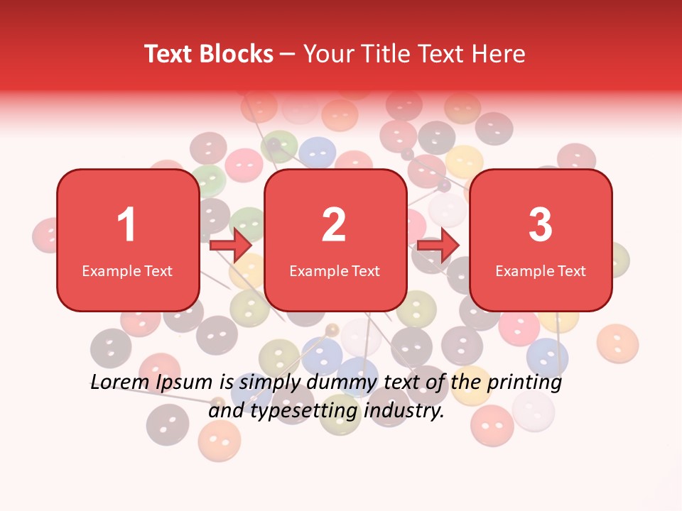 Bobbins Pool Colorful PowerPoint Template