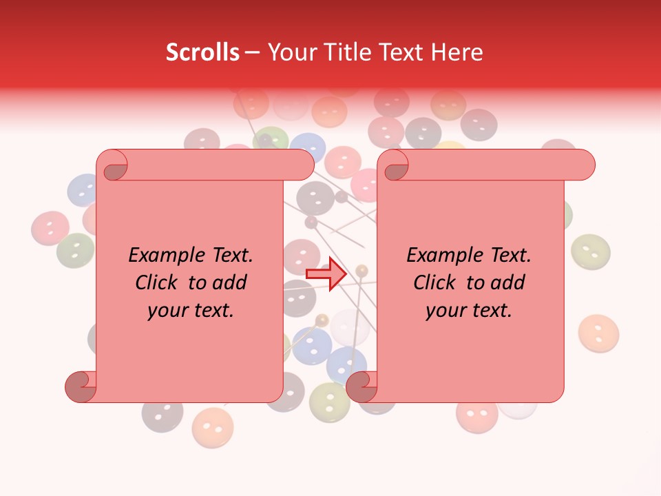 Bobbins Pool Colorful PowerPoint Template