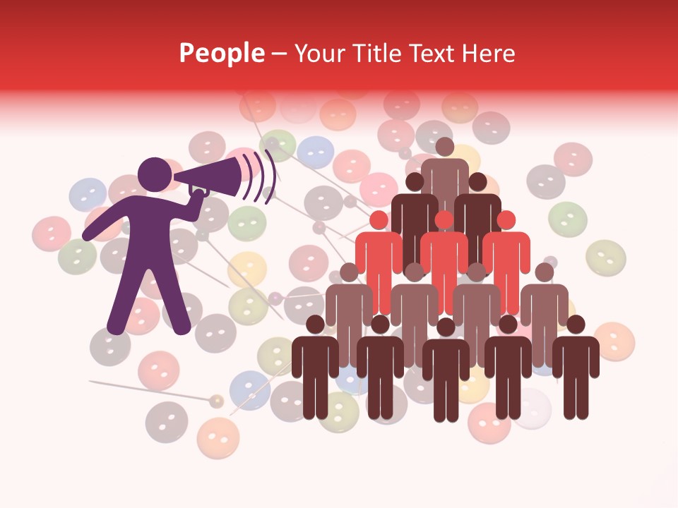 Bobbins Pool Colorful PowerPoint Template