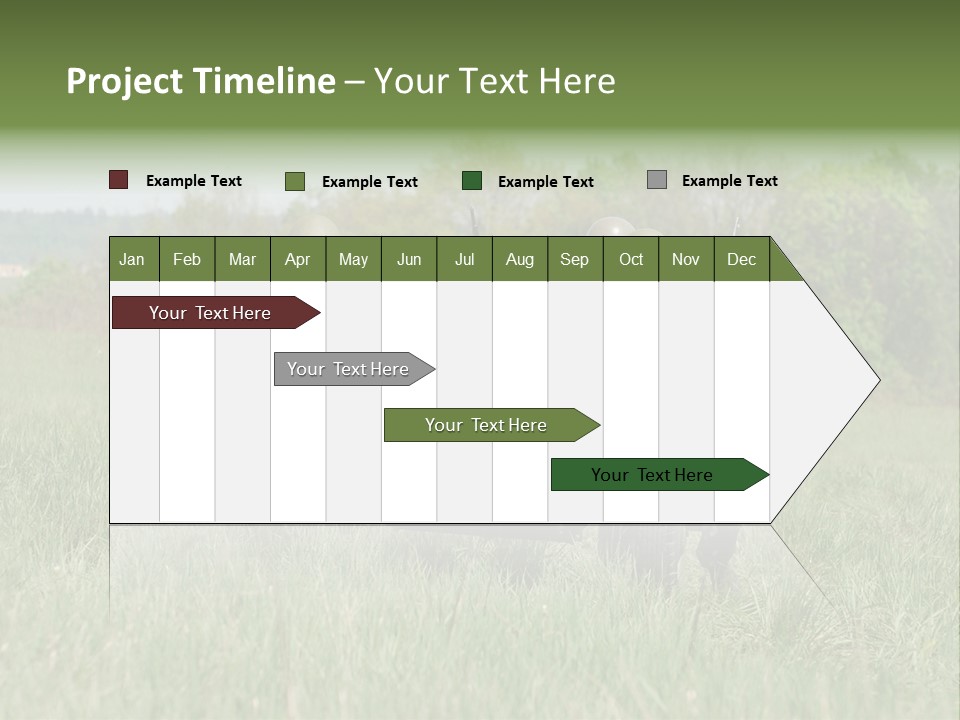 Vintage Equipment Reenaction PowerPoint Template