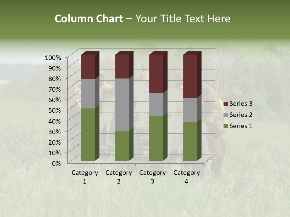 Vintage Equipment Reenaction PowerPoint Template