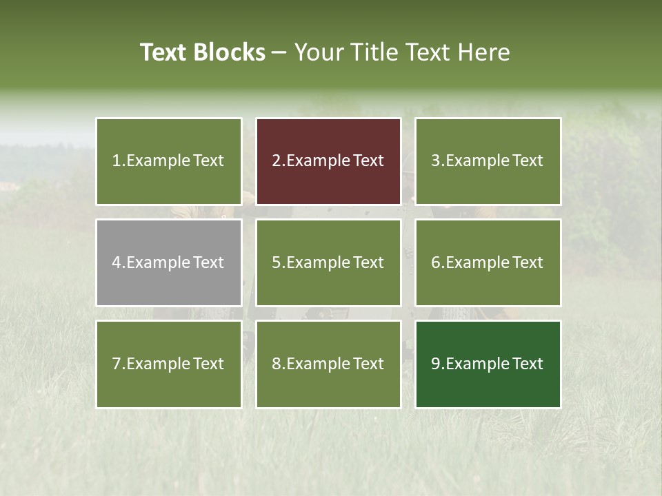 Vintage Equipment Reenaction PowerPoint Template