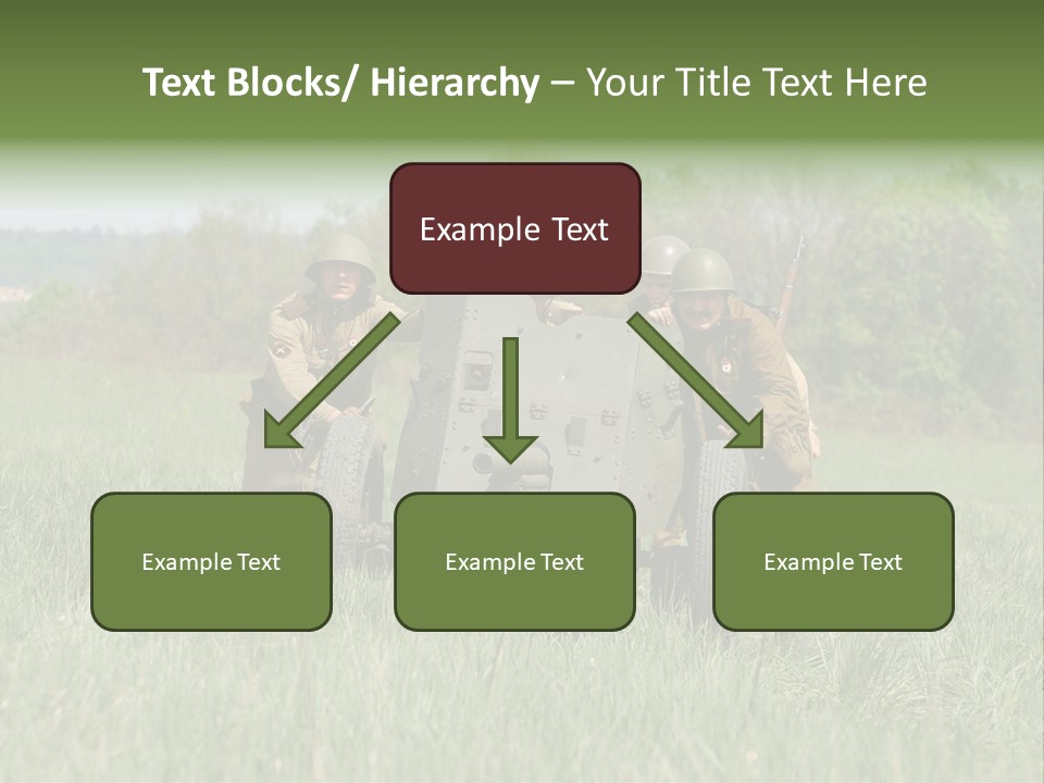 Vintage Equipment Reenaction PowerPoint Template