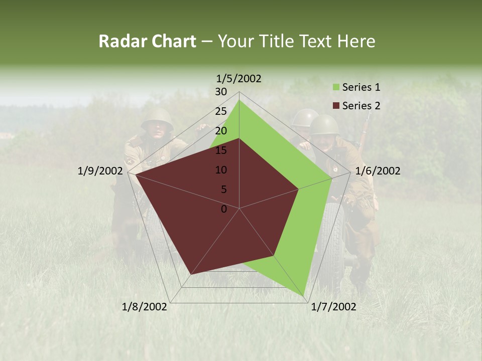 Vintage Equipment Reenaction PowerPoint Template