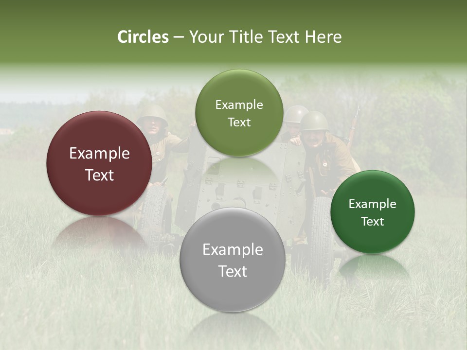 Vintage Equipment Reenaction PowerPoint Template