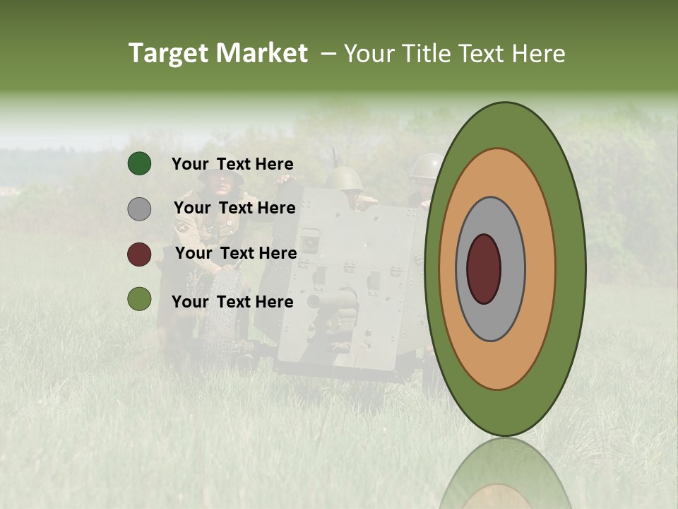 Vintage Equipment Reenaction PowerPoint Template