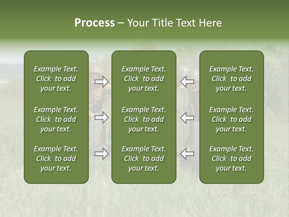 Vintage Equipment Reenaction PowerPoint Template