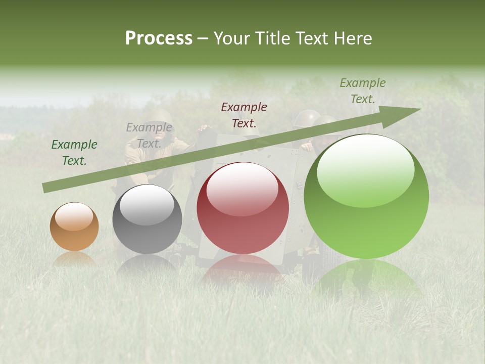 Vintage Equipment Reenaction PowerPoint Template