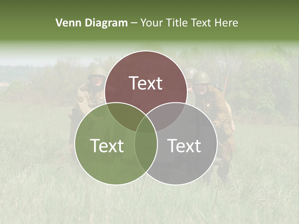 Vintage Equipment Reenaction PowerPoint Template