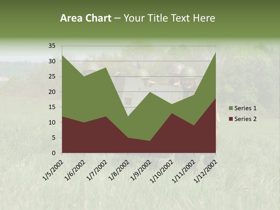 Vintage Equipment Reenaction PowerPoint Template