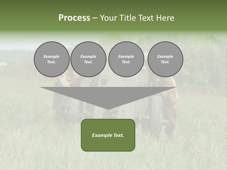 Vintage Equipment Reenaction PowerPoint Template