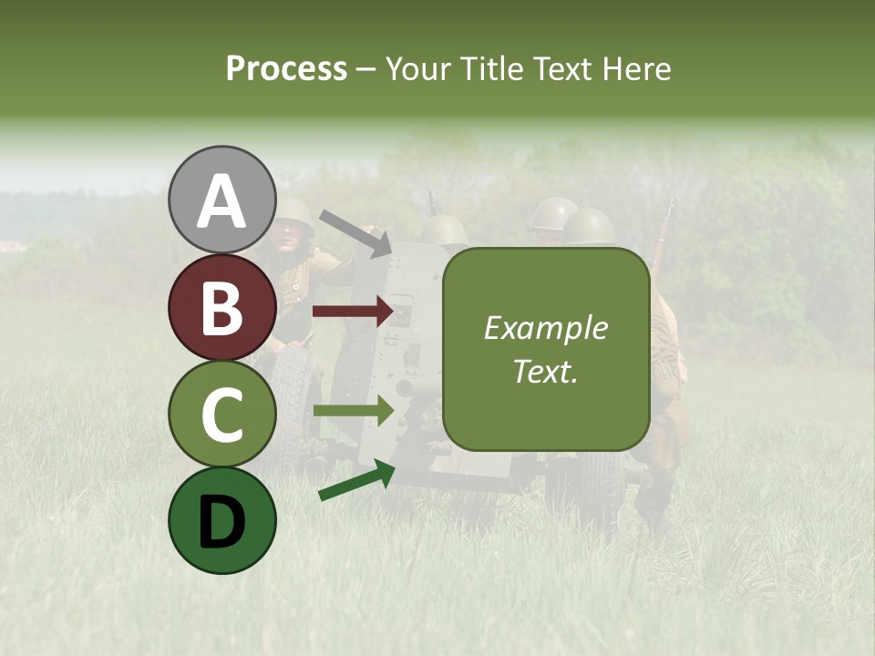 Vintage Equipment Reenaction PowerPoint Template