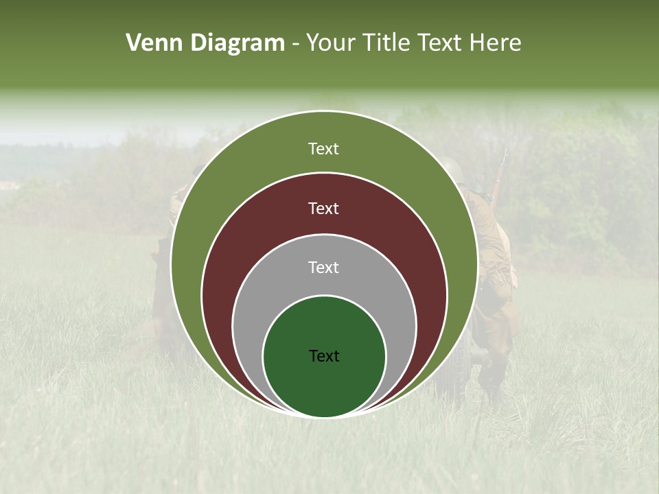 Vintage Equipment Reenaction PowerPoint Template