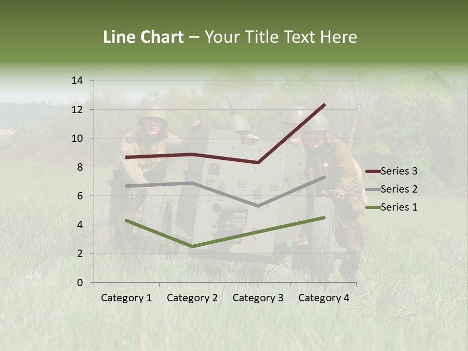 Vintage Equipment Reenaction PowerPoint Template
