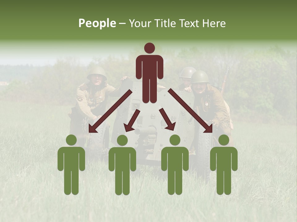 Vintage Equipment Reenaction PowerPoint Template