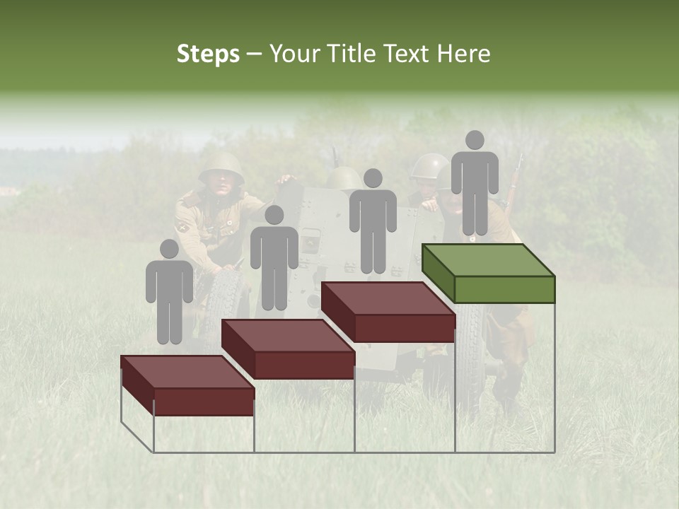 Vintage Equipment Reenaction PowerPoint Template