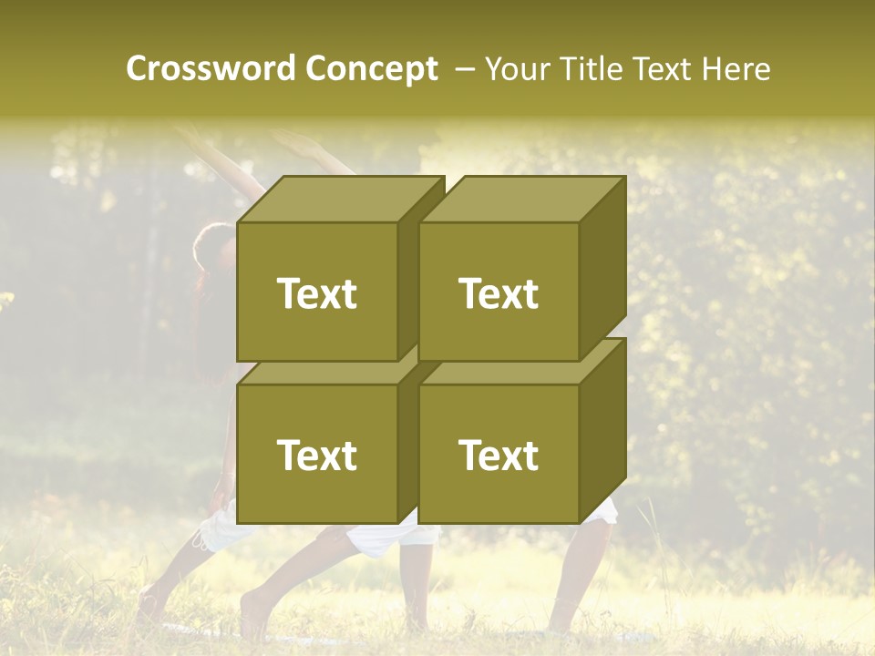 Outdoors Sport Relaxation PowerPoint Template