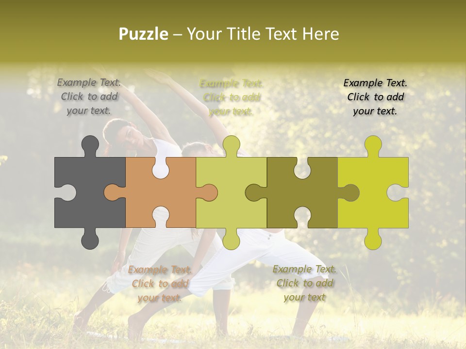 Outdoors Sport Relaxation PowerPoint Template