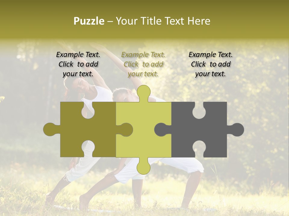 Outdoors Sport Relaxation PowerPoint Template