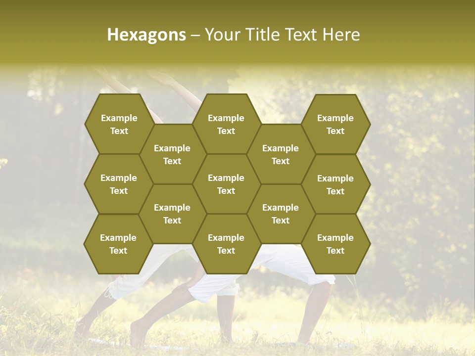 Outdoors Sport Relaxation PowerPoint Template