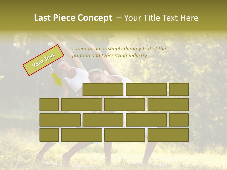 Outdoors Sport Relaxation PowerPoint Template