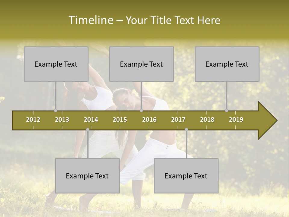 Outdoors Sport Relaxation PowerPoint Template