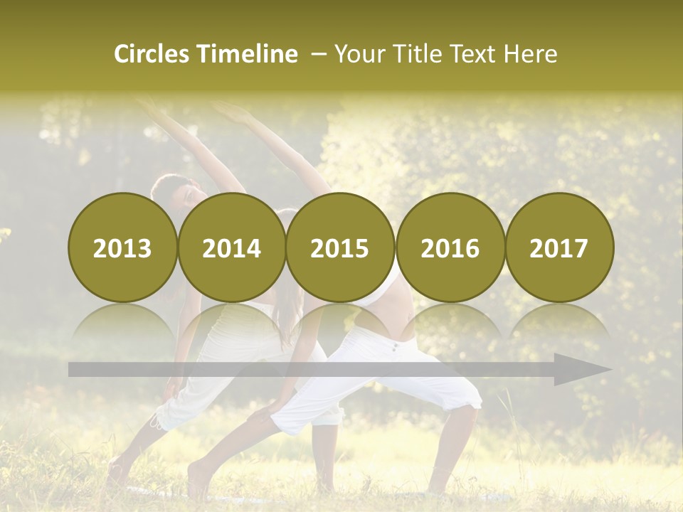 Outdoors Sport Relaxation PowerPoint Template