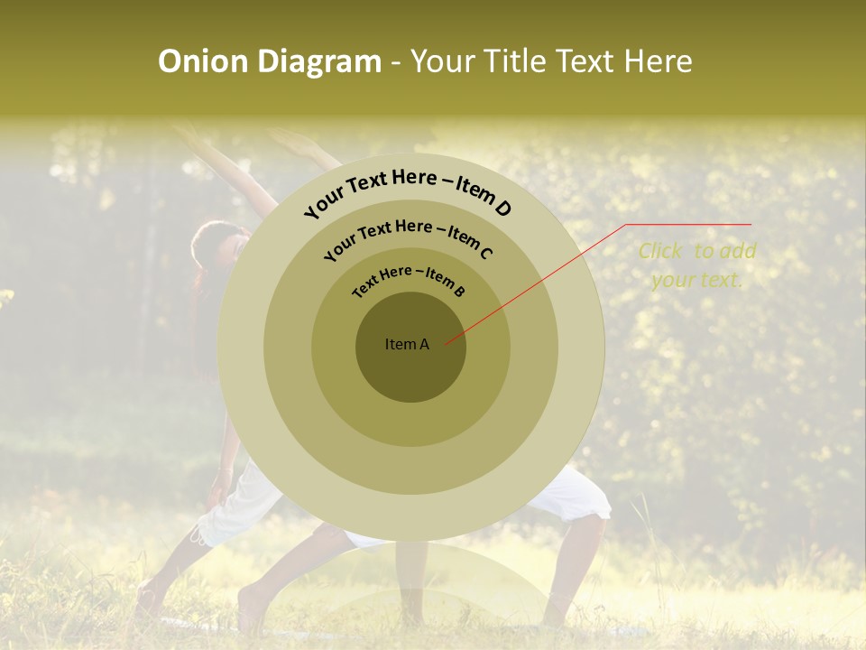 Outdoors Sport Relaxation PowerPoint Template