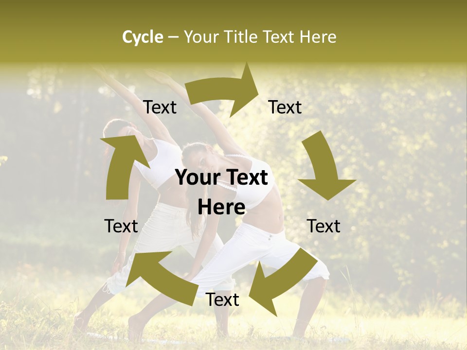 Outdoors Sport Relaxation PowerPoint Template