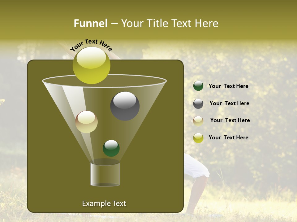 Outdoors Sport Relaxation PowerPoint Template