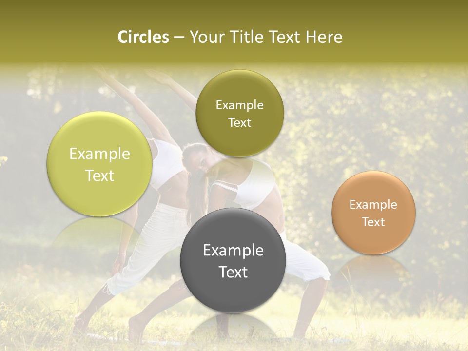 Outdoors Sport Relaxation PowerPoint Template