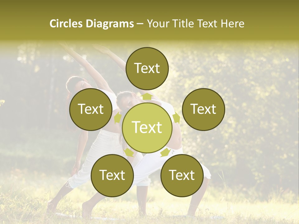 Outdoors Sport Relaxation PowerPoint Template