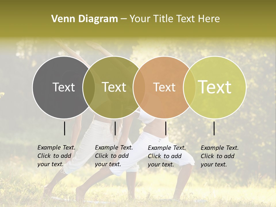 Outdoors Sport Relaxation PowerPoint Template