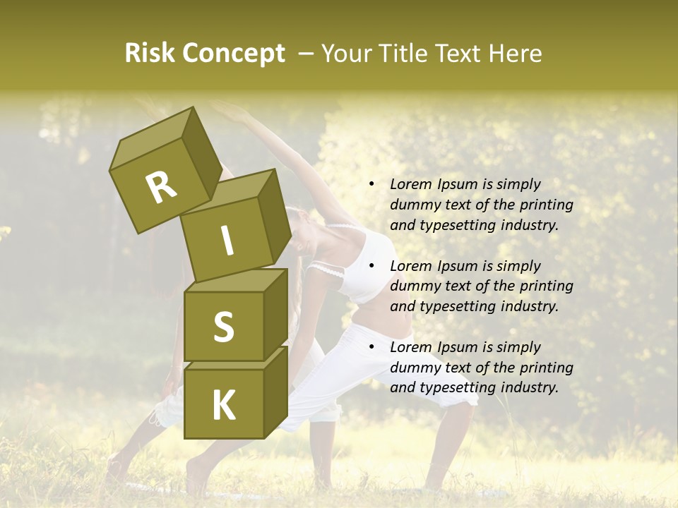 Outdoors Sport Relaxation PowerPoint Template