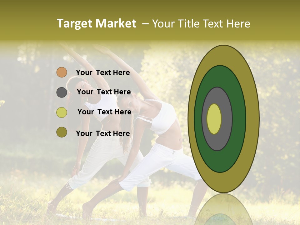 Outdoors Sport Relaxation PowerPoint Template