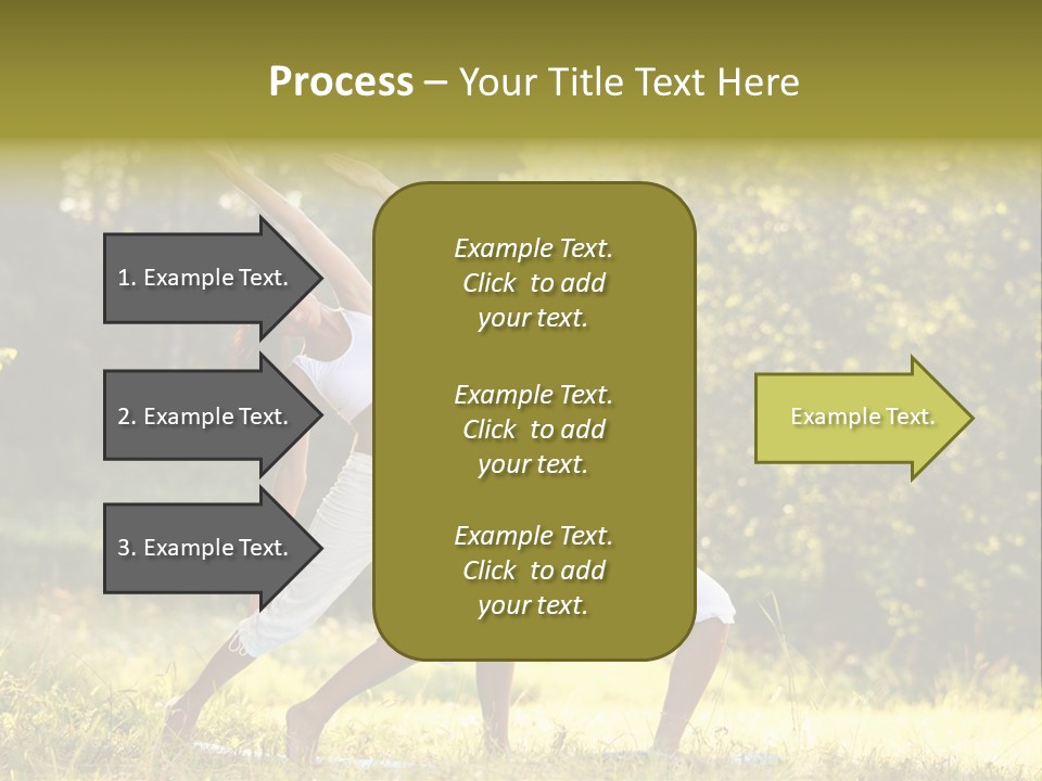 Outdoors Sport Relaxation PowerPoint Template