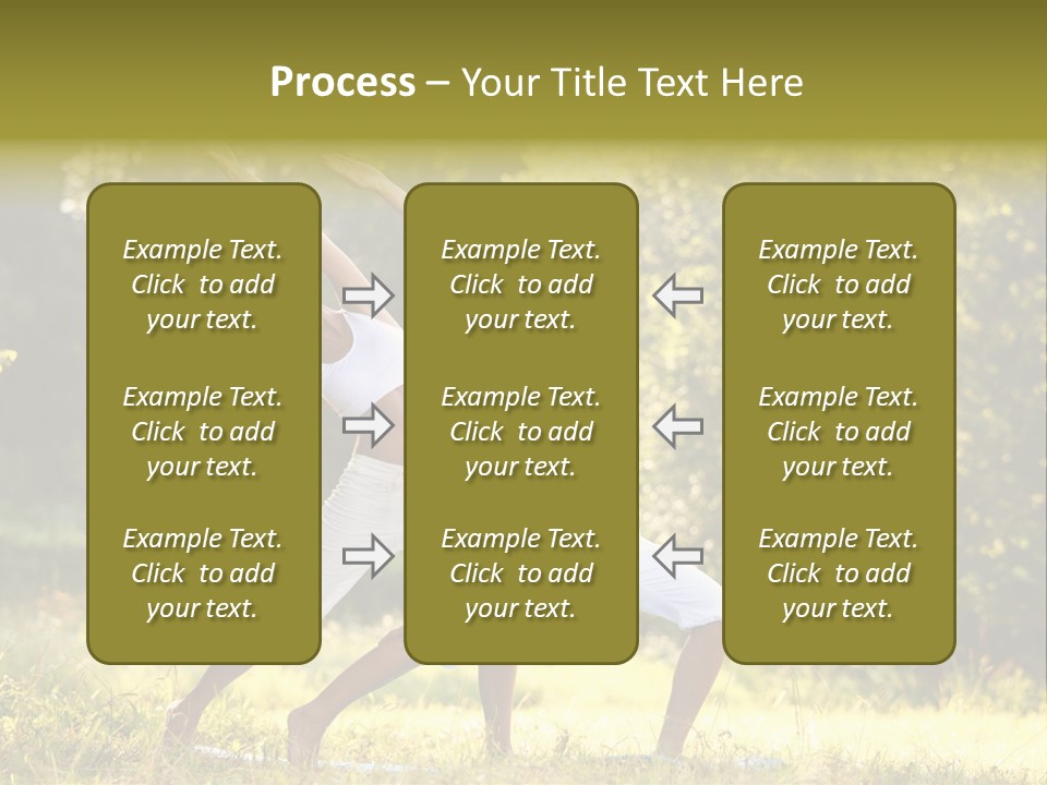 Outdoors Sport Relaxation PowerPoint Template