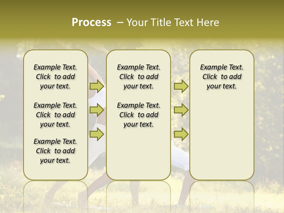 Outdoors Sport Relaxation PowerPoint Template