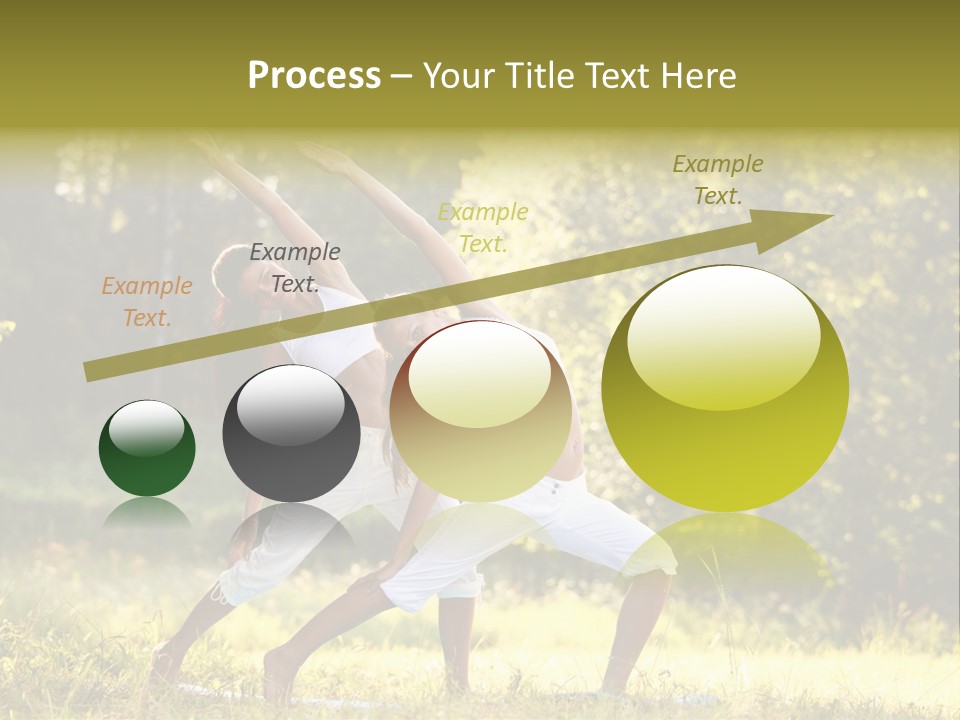 Outdoors Sport Relaxation PowerPoint Template